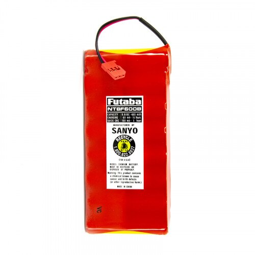 Futaba NT8F600B 9.6V 600mAh Transmitter Battery (8-Cell Flat)