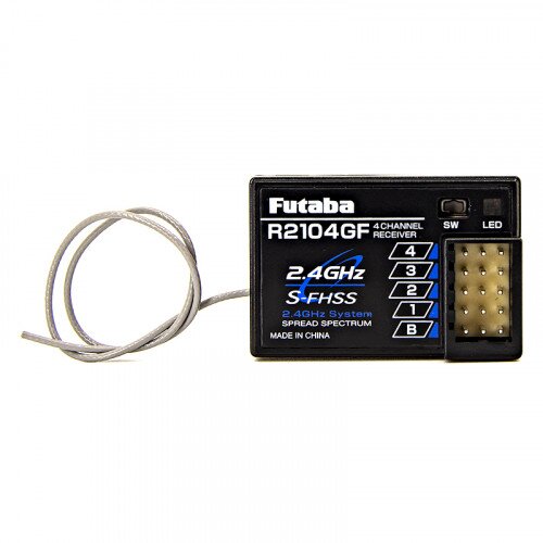 Futaba R2104GF 2.4GHz S-FHSS 4-Channel Receiver