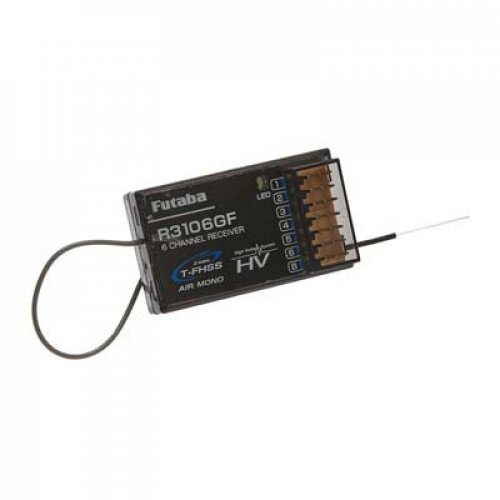 Futaba R3106GF- T-FHSS Air (Mono Directional) 2.4 GHz 6-Channel Receiver