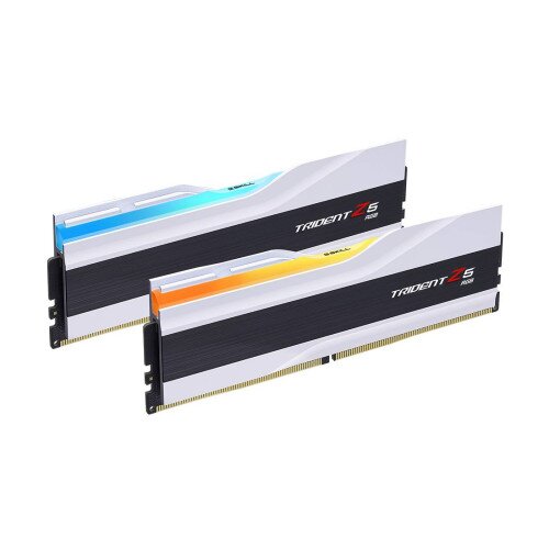 G.Skill Trident Z5 RGB DDR5-6000 CL36-36-36-96 1.35V 32GB (2x16GB) Intel XMP 3.0 / AMD EXPO Desktop Memory - Matte White