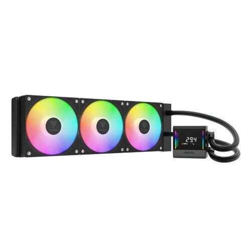 Gamdias CHIONE E4-360 AIO Liquid Cooler - Black