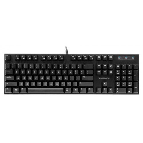 Gigabyte FORCE K81 Mechanical Gaming Keyboard - Blue Switch