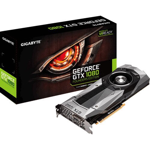 Gigabyte GeForce GTX 1080 Founders Edition 8G Graphics Card