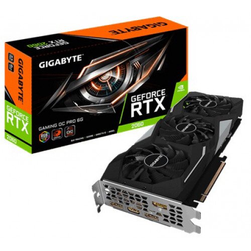 Gigabyte GeForce RTX 2060 GAMING OC PRO 6G Graphics Card