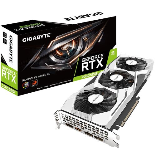 Gigabyte GeForce RTX 2060 SUPER GAMING 3X WHITE 8G (rev. 2.0) Graphics Card