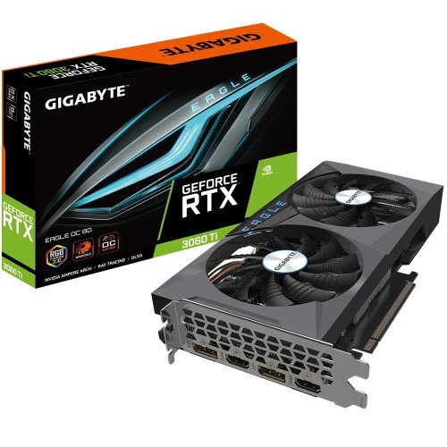 Gigabyte GeForce RTX 3060 Ti EAGLE OC 8G (rev. 2.0) Graphics Card