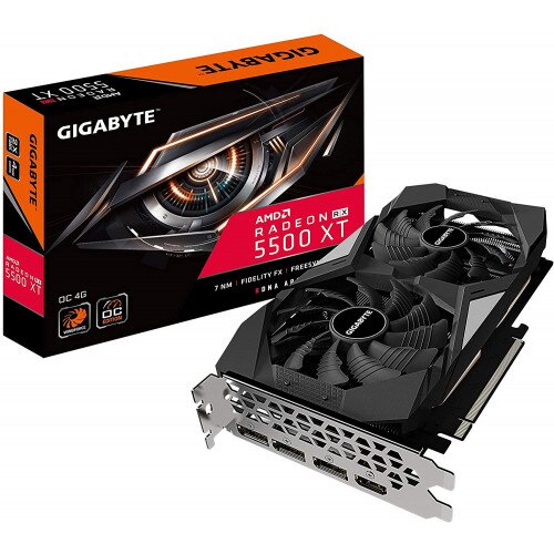 Gigabyte Radeon RX 5500 XT OC 4G (rev. 2.0) Graphics Card