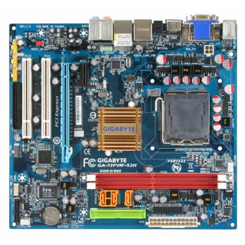 Gigabyte GA-73PVM-S2H Motherboard