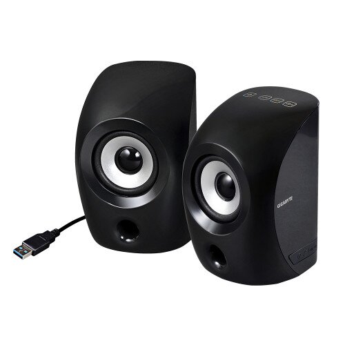 Gigabyte GP-S3000 USB Computer Speaker - Black