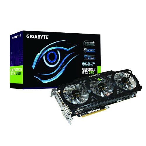 Gigabyte GV-N760OC-2GD Graphics Card
