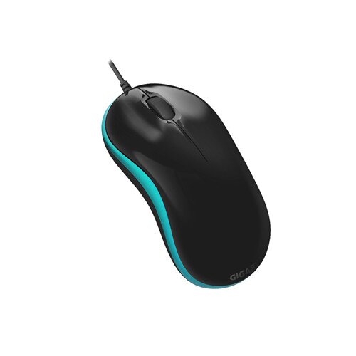 Gigabyte M5050X Blue Light Curvy Optical Mouse - Aurora Green