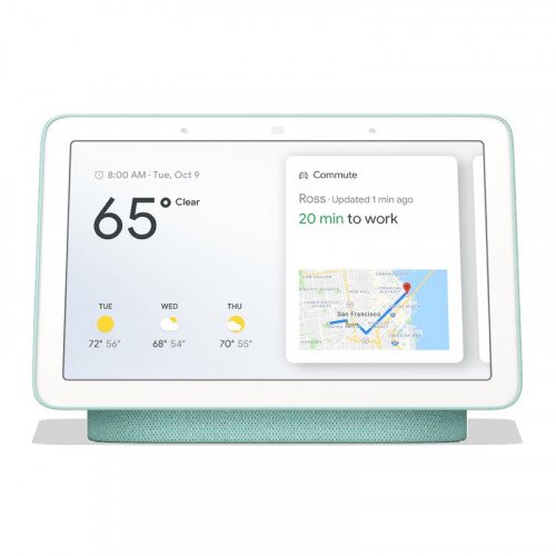 Google Home Hub with Google Assistant - Aqua
