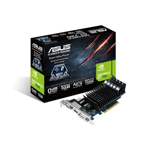 ASUS Geforce GT720-SL-1GD3-BRK Graphics Card