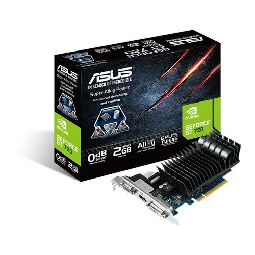 ASUS GeForce GT720-SL-2GD3-BRK Graphics Card