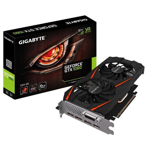 Gigabyte GeForce GTX 1060 WINDFORCE 6G (rev. 1.0/1.1) Graphics Card