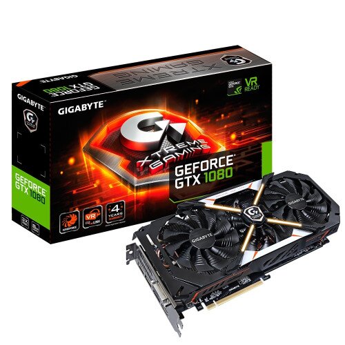 Gigabyte GeForce GTX 1080 Xtreme Gaming 8G (rev. 2.0) Graphics Card