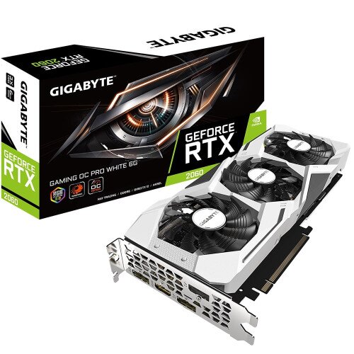 Gigabyte GeForce RTX 2060 GAMING OC PRO WHITE 6G Graphics Card
