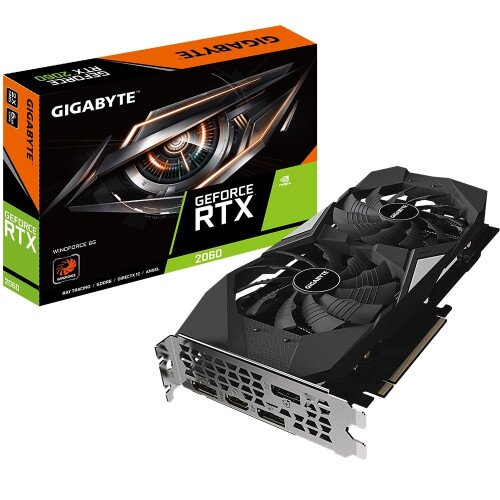 Gigabyte GeForce RTX 2060 WINDFORCE 6G (rev. 1.0) Graphics Card