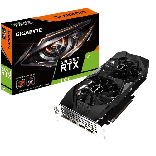 Gigabyte GeForce RTX 2070 WINDFORCE OC 2X 8G Graphics Card