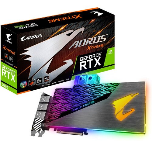 Gigabyte AORUS GeForce RTX 2080 XTREME WATERFORCE WB 8G Graphics Card