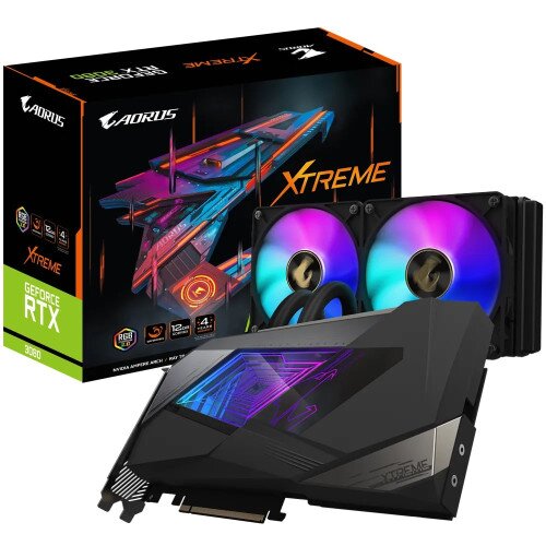 Gigabyte AORUS GeForce RTX 3080 XTREME WATERFORCE 12G Graphics Card