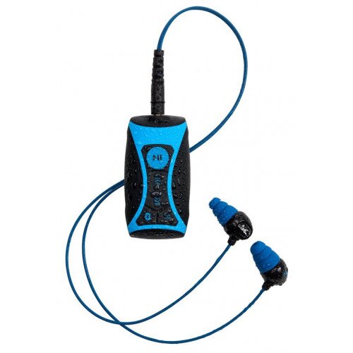 H2O Audio Stream Waterproof MP3 Player with Bluetooth - Stream & Surge S+ (Short Cord)