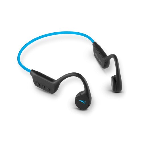 H2O Audio TRI Multi-Sport Waterproof Bone Conduction Headphones - Blue