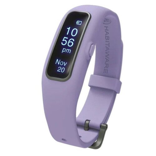 HabitAware Keen2 Awareness Bracelet - Lilac - S/M