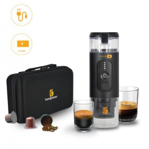 Handpresso Set E-Presso Plus Portable Espresso Machine