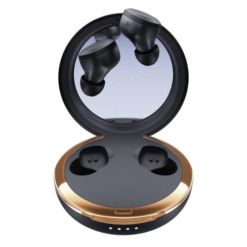 Happy Plugs Adore True Wireless Headphones - Black