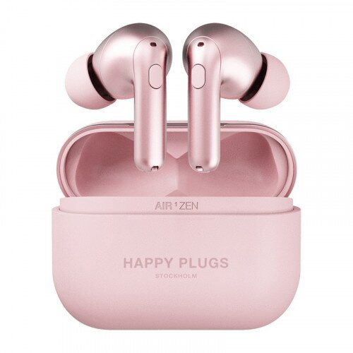Happy Plugs AIR 1 ZEN True Wireless Headphones - Pink Gold