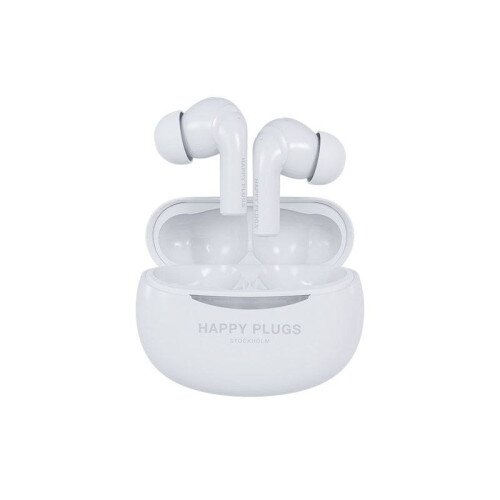 Happy Plugs Joy Pro True Wireless ANC Headphones - White