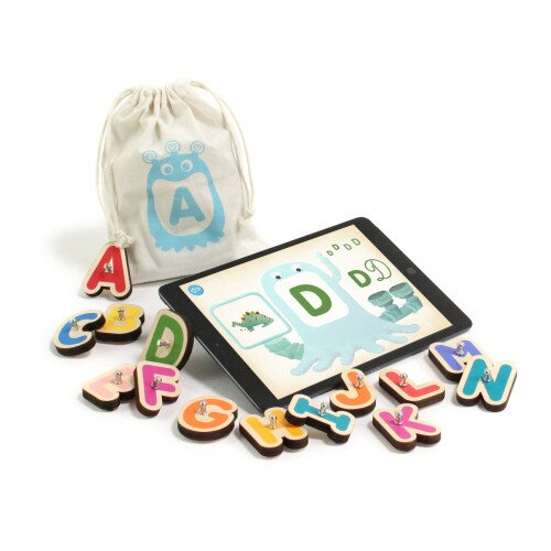 Marbotic Uppercase Smart Letters Magic Alphabet Toys + Ipad Learning Games