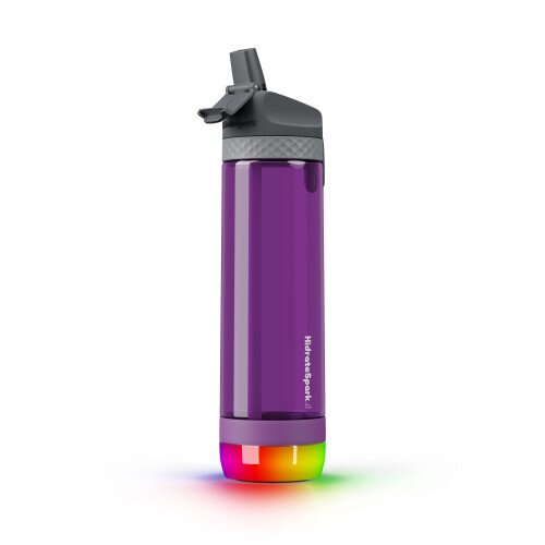 Hidrate Spark PRO Bluetooth Smart Water Bottle - 24oz Tritan Plastic - Straw - Wild Berry
