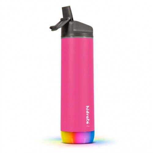 Hidrate Spark Stainless Steel Bluetooth Smart Water Bottle - 21oz - Straw - Fruit Punch