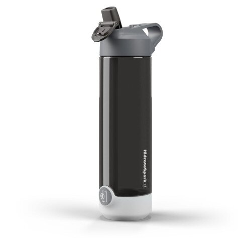 Hidrate Spark TAP Smart Water Bottle - 24oz Tritan Plastic - Straw - Black