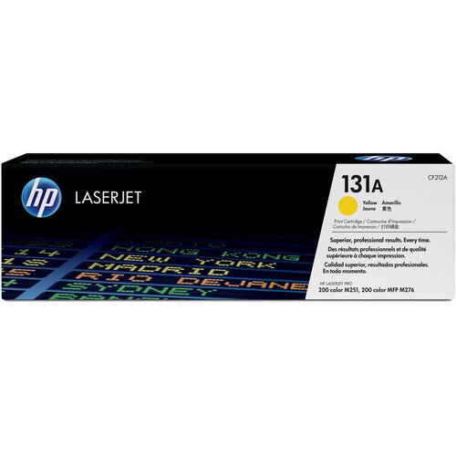 HP 131A Original LaserJet Toner Cartridge - Yellow