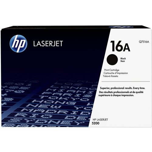 HP 16A Black Original LaserJet Toner Cartridge