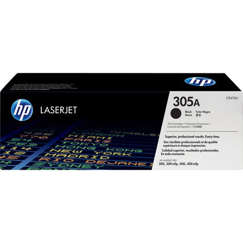 HP 305A Original LaserJet Toner Cartridge - Black