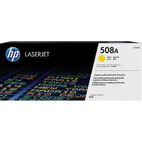 HP 508A Original LaserJet Toner Cartridge - Yellow