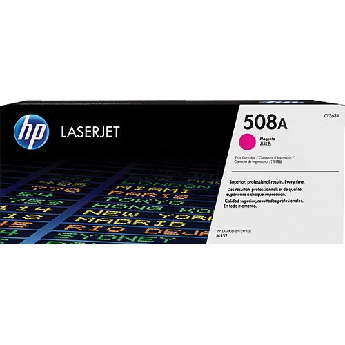 HP 508A Original LaserJet Toner Cartridge - Magenta