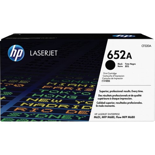 HP 652A Black Original LaserJet Toner Cartridge