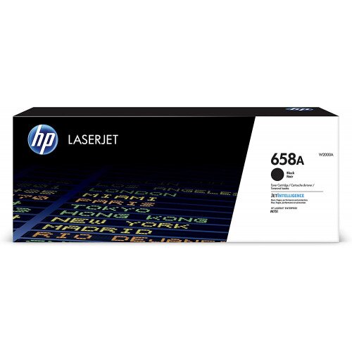 HP 658A Original LaserJet Toner Cartridge - Black