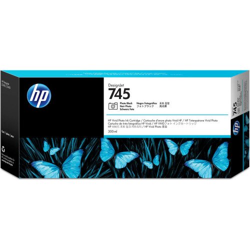 HP 745 300-ml DesignJet Ink Cartridge - Photo Black
