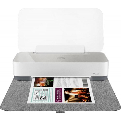 HP Tango X with Charcoal Linen Cover