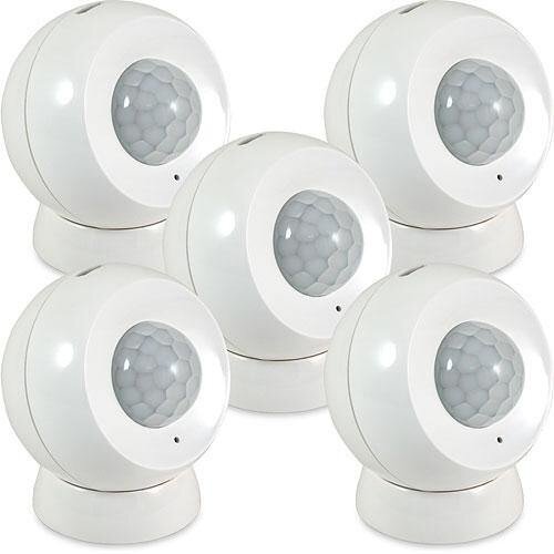 HomeSeer HS-MS100+ G2 Z-Wave Plus Motion Sensor - 5 Pack
