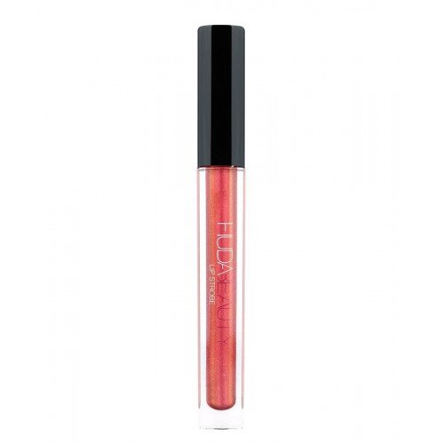Huda Beauty Lip Strobe Metallic Lip Gloss - Saucey