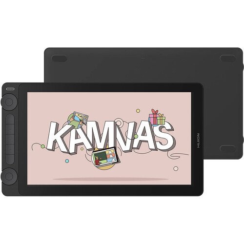 HUION Kamvas 13 (Gen 3) Digital Drawing Pen Display with Stand - Cosmo Black