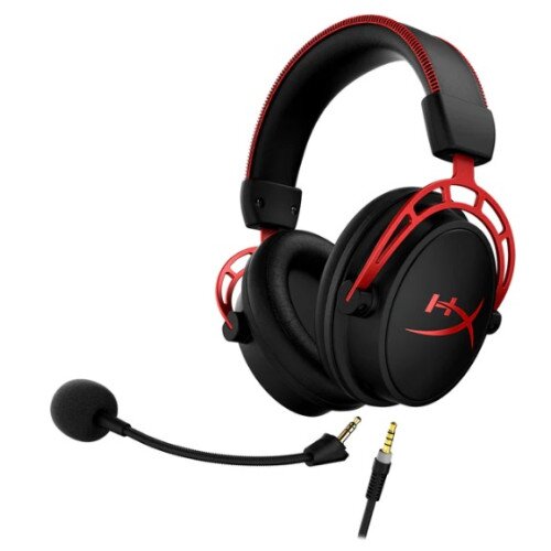 HyperX Cloud Alpha Gaming Headset - Wired - Black / Red