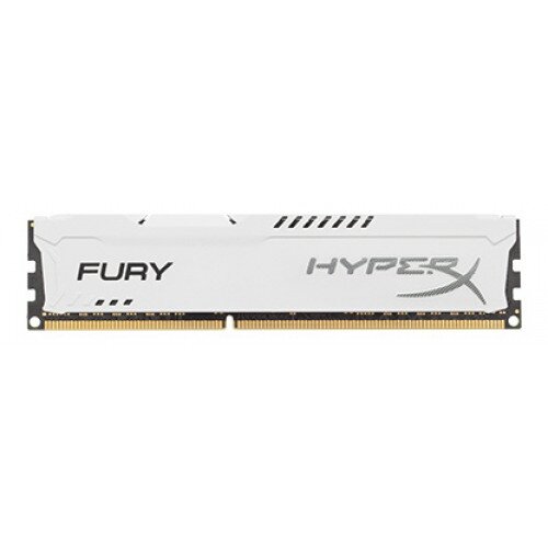 HyperX FURY DDR3 Memory - White - 1600MHz - 8GB - Single Module - 1.5V
